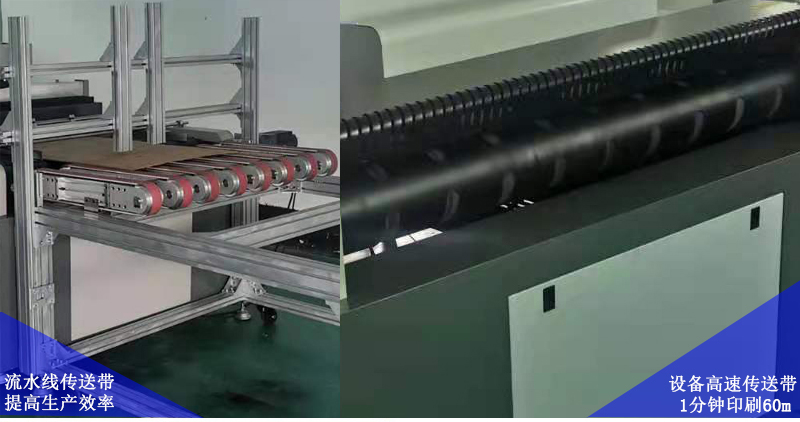 流水線傳送帶，提高生產效率，設備高速傳送帶，1分鐘可以精確打印60米